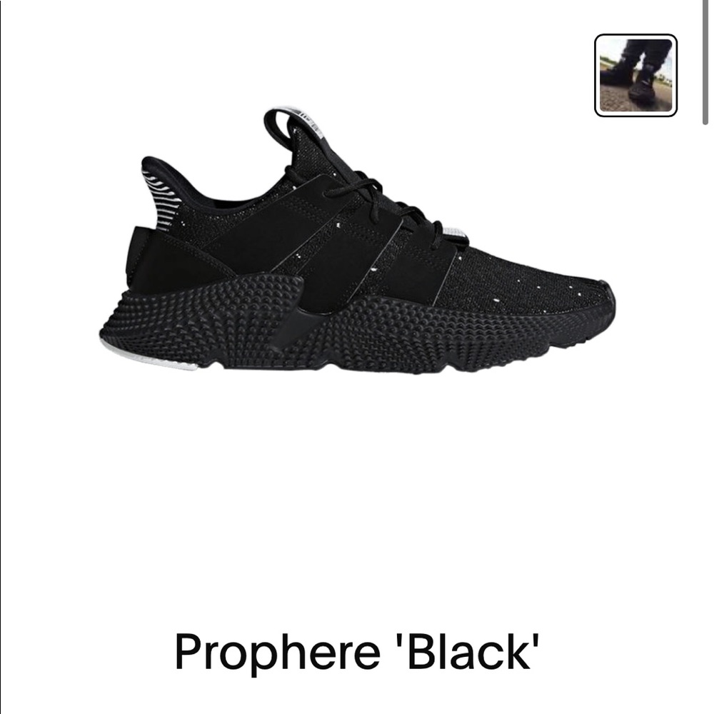 Adidas Prophere Black - NWT Men’s Size 12